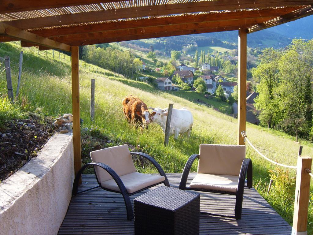 Gite Au Coeur Du Chalet En Belledonne Vers Prapoutel Les 7 Laux Sainte-Agnès Δωμάτιο φωτογραφία