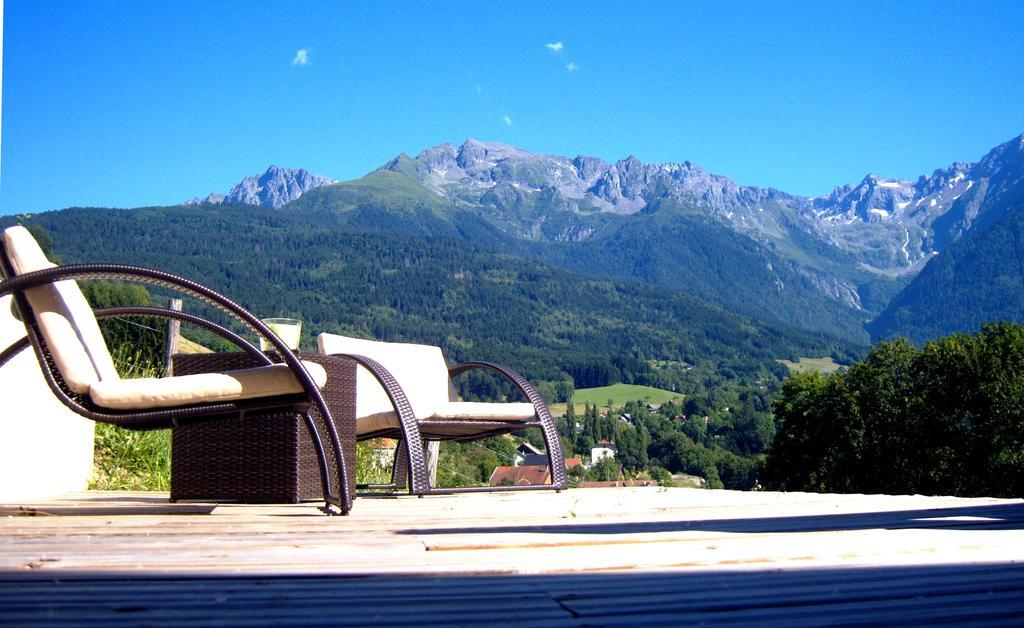 Gite Au Coeur Du Chalet En Belledonne Vers Prapoutel Les 7 Laux Sainte-Agnès Δωμάτιο φωτογραφία