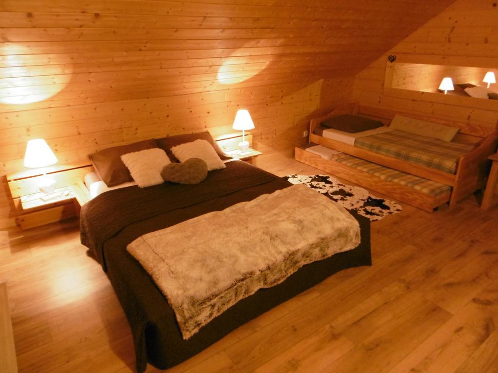 Gite Au Coeur Du Chalet En Belledonne Vers Prapoutel Les 7 Laux Sainte-Agnès Δωμάτιο φωτογραφία
